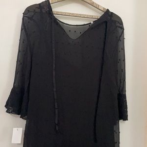 Zara dress with embroidered detailing